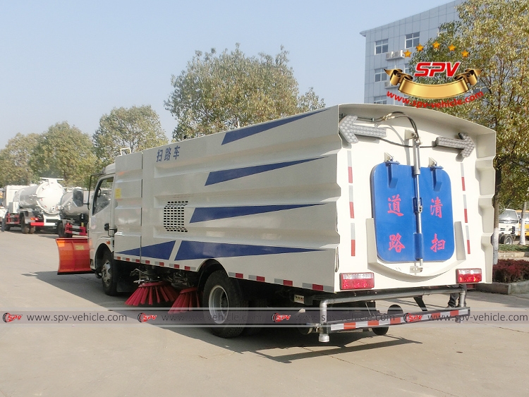 Road Sweeper with Snowplow Dongfeng-LB Road Sweeper with Snowplow Dongfeng-LB